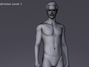 Male Base Rig Modèle 3D