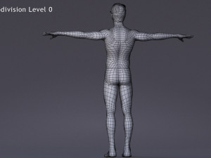 Male Base Rig Modèle 3D