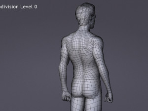 Male Base Rig Modèle 3D