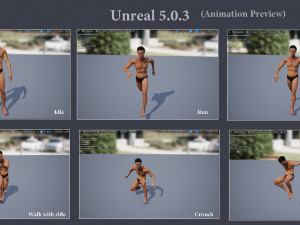 Male Base Rig Modèle 3D