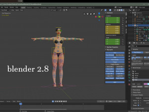 Female Base Modelo 3D