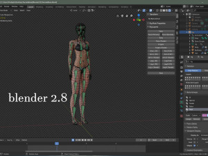 Female Base Modelo 3D