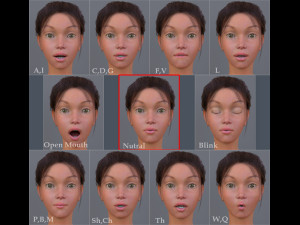 Female Base Modelo 3D
