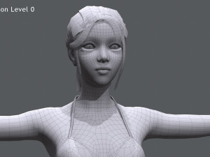 Female Base Modelo 3D
