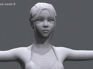Female Base 3D Model