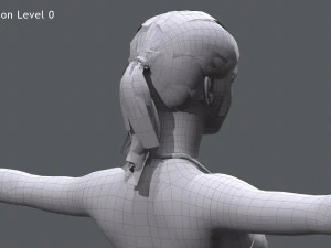 Female Base 3D Model