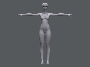 Female Base Modelo 3D