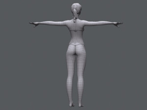 Female Base Modelo 3D