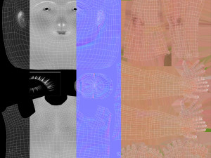 Female Base Modelo 3D