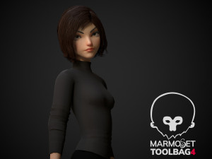Violet Rig Outfit 2 Modèle 3D