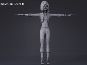 Violet Rig Outfit 2 Modèle 3D