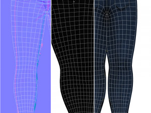 Violet Rig Outfit 2 Modèle 3D