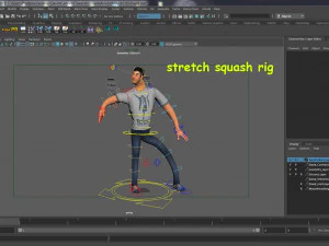 David Cartoon 3D Model