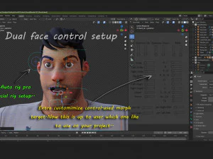 David Cartoon 3D Model