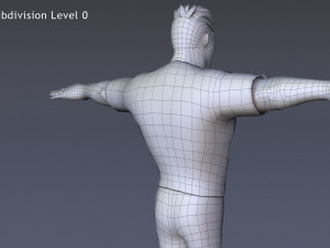 David Cartoon 3Dモデル
