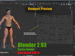Male Base characterRig 3D Model