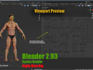 Male Base characterRig 3D Model