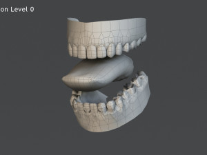 Male Base characterRig 3D-Modell