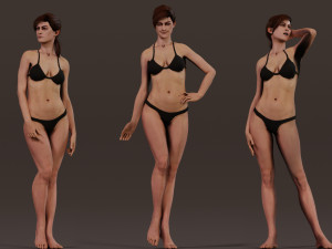 Male Female Rig Modelo 3D
