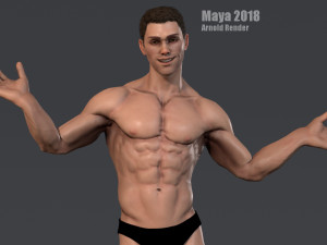 Male Female Rig Modelo 3D