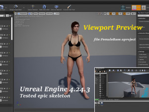 Male Female Rig Modelo 3D