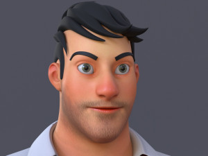Corporate Man 3D Model