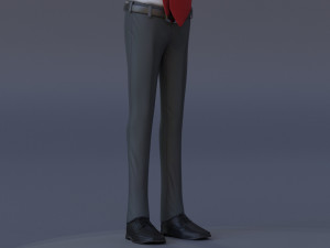Corporate Man 3D Model