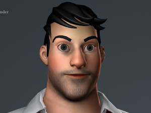 Corporate Man 3D Model