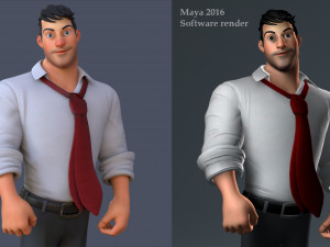 Corporate Man 3D Model