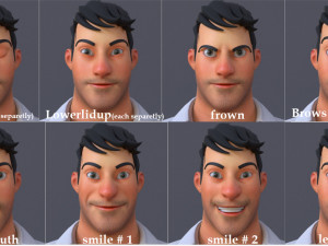 Corporate Man 3D Model