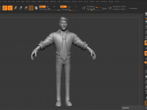 Corporate Man 3D Model