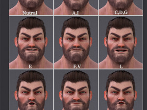 James Cartoon ManRig Modelo 3D