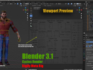 James Cartoon ManRig Modelo 3D