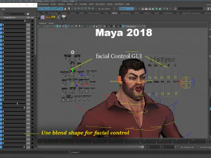 James Cartoon ManRig 3D Model