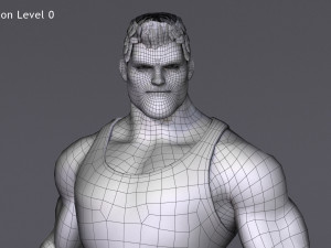 James Cartoon ManRig Modelo 3D