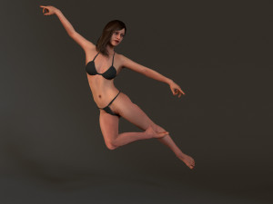 Female Base Complete Rig 3D Model
