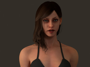 Female Base Complete Rig 3D Model