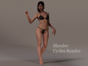Female Base Complete Rig 3D Model