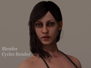 Female Base Complete Rig 3D Model