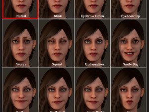 Female Base Complete Rig 3D Model