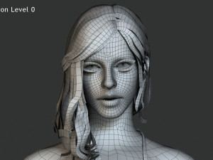 Female Base Complete Rig 3D Model