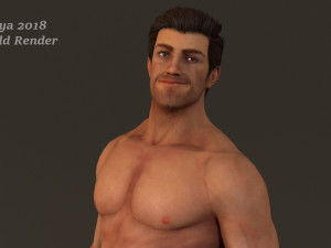 Male Base Complete Rig Modèle 3D