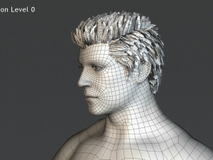Male Base Complete Rig Modèle 3D