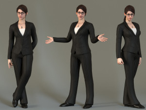 Professional Girl Rig Modelo 3D