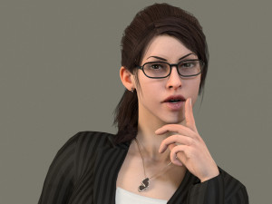 Professional Girl Rig Modelo 3D