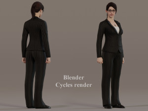 Professional Girl Rig Modelo 3D