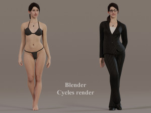 Professional Girl Rig Modelo 3D