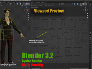Professional Girl Rig Modelo 3D