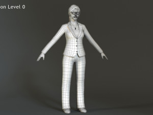 Professional Girl Rig Modelo 3D