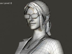 Professional Girl Rig Modelo 3D